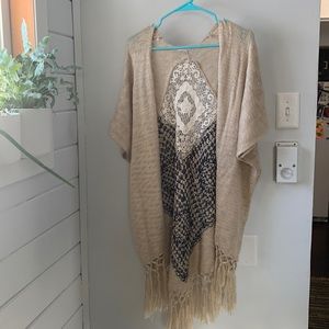 Blu Pepper Vintage, Medium, Short Sleeve Sweater